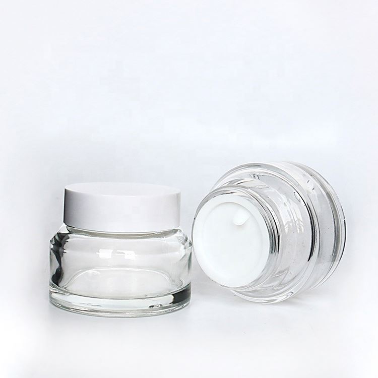 Custom 50ml Cylinder Cosmetics Makeup Containers And Packaging Jars For Creams