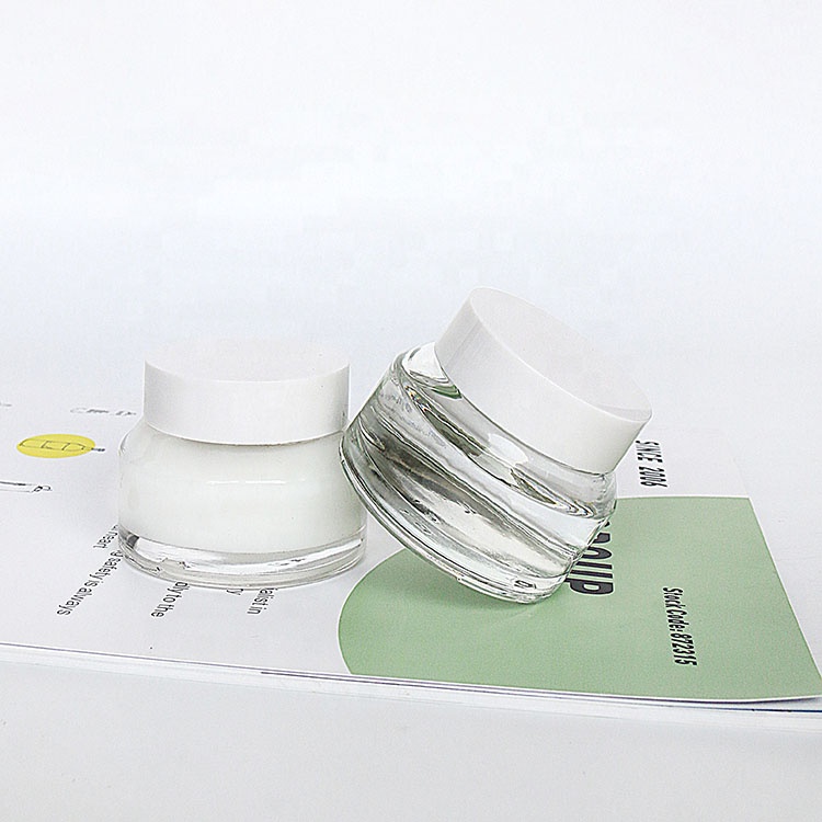 Custom 50ml Cylinder Cosmetics Makeup Containers And Packaging Jars For Creams