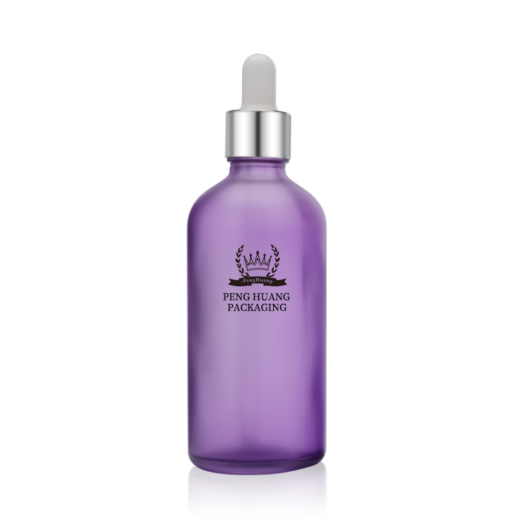 Custom 5ml 10ml 15ml 20ml 30ml 50ml 100ml Essence Bottle Serum Glass Bottles Dropper Oil Bottle