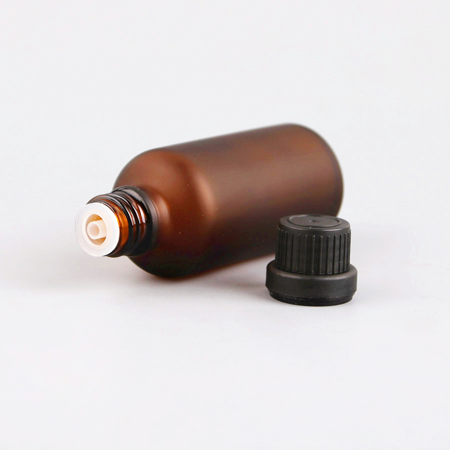 Custom 5ml 10ml 20ml 30ml 50ml 100ml 1oz 2oz 3oz 4oz 5oz amber white frosted boston dropper glass bottle with dropper