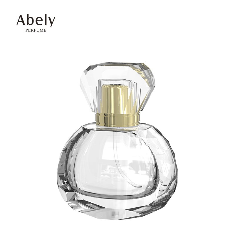 Custom 60ml empty  pump spray glass bottle perfume wholesale parfum bottle in stock