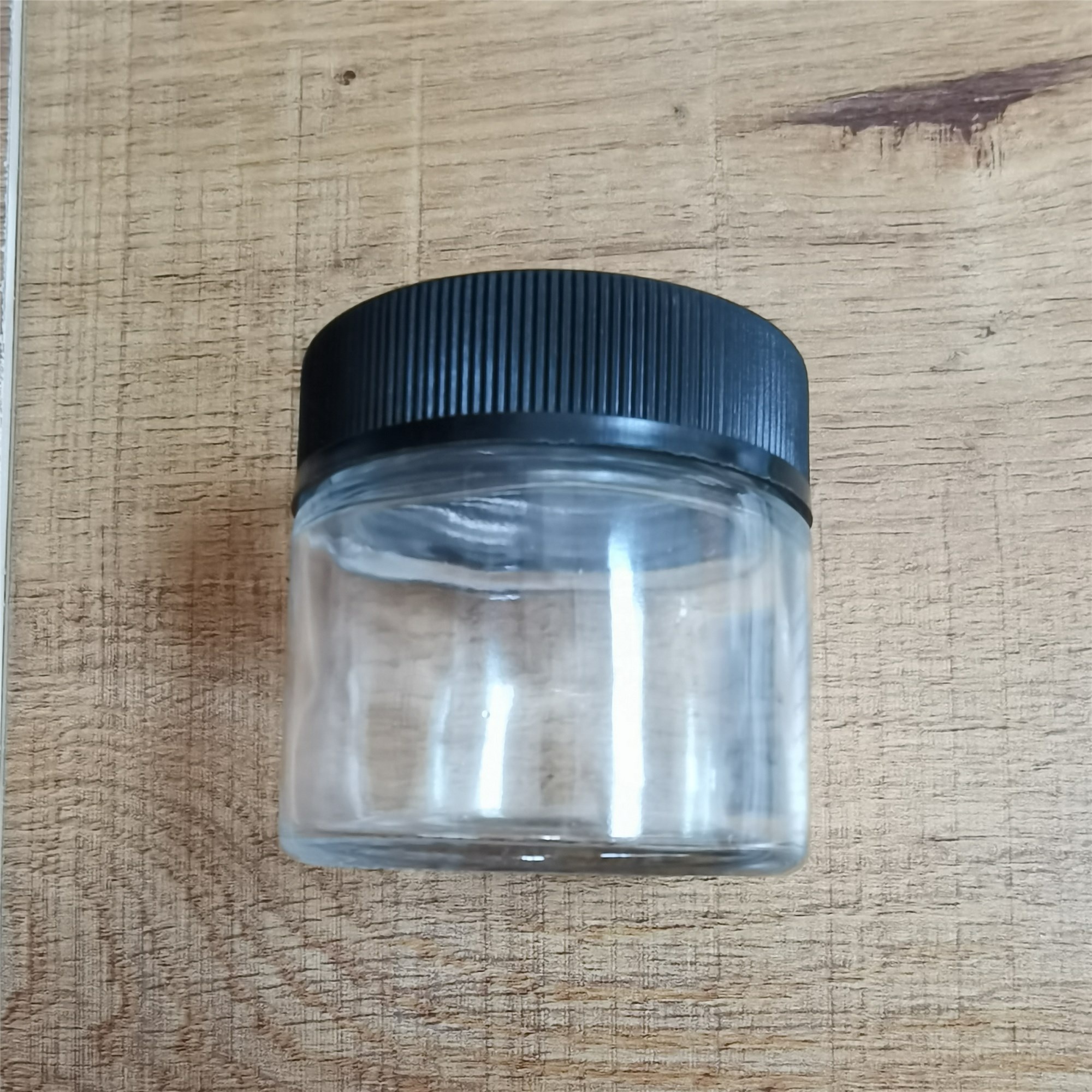 Custom 90ml Weed Jar Packaging Bottle Flower Herb Food Child Resistant Concentrate Glass Jar With Childproof Lids