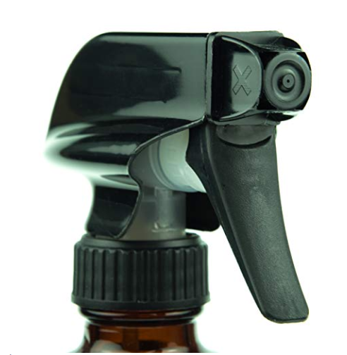 Custom Amber 16OZ/480ML Soap Liquid Glass Packaging Bottle with Sprayer Pump