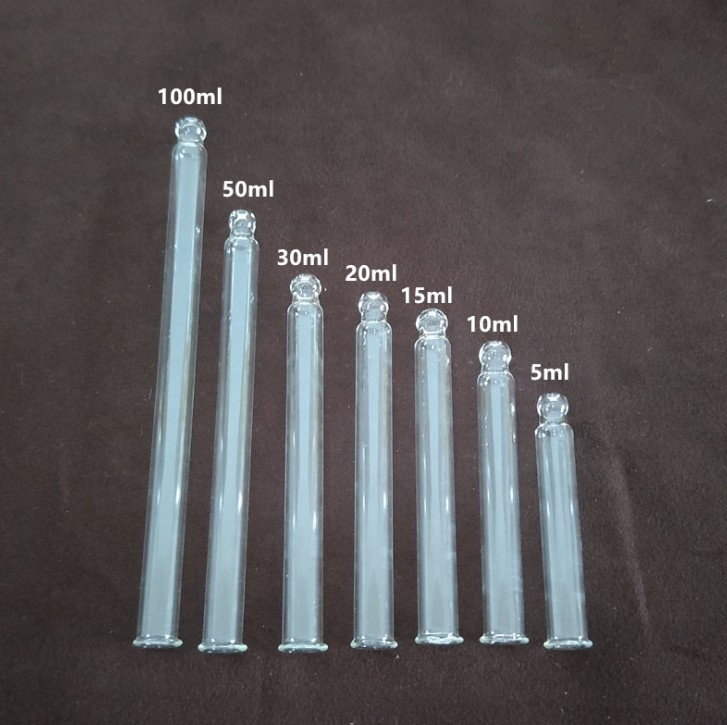 Custom Amber Clear 5ml 10ml 15ml 20ml 30ml 50ml 100ml Boston Round Cosmetics Essential Oil Glass Bottles With Safety Droppers