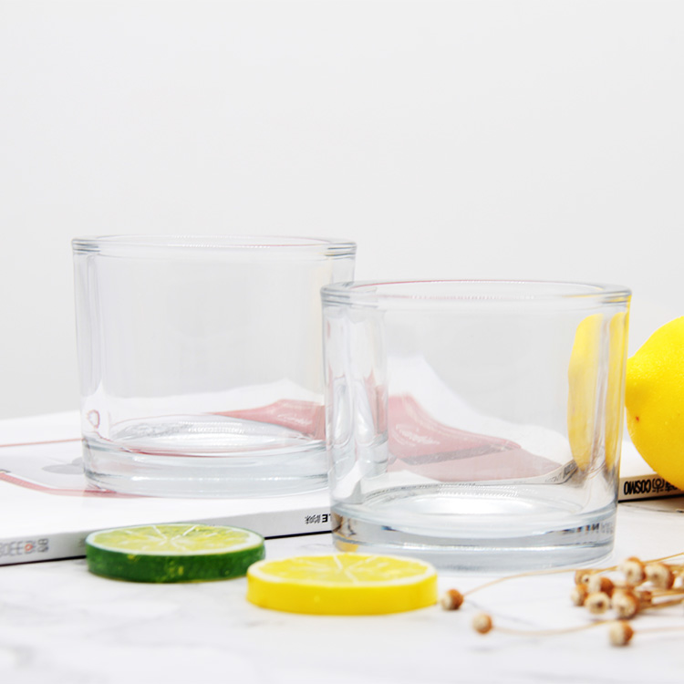 Custom Candle Luxury Ceramic Matte White Candle Jar In Bulk Wooden Wick Scented Candle In Jar