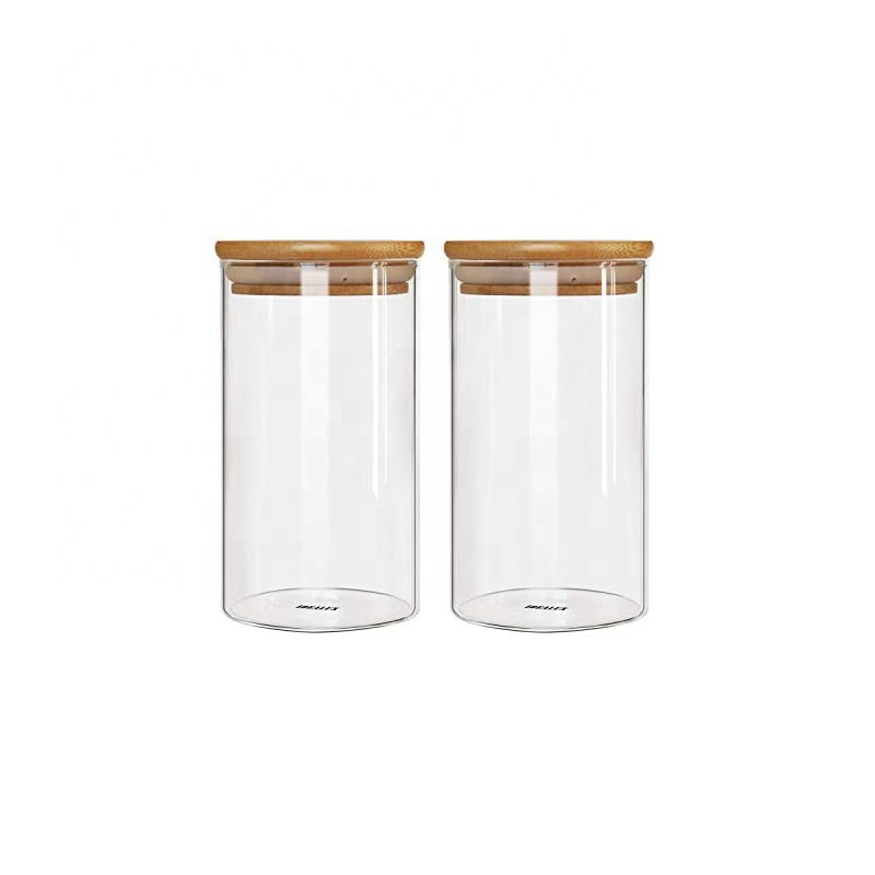 Custom Clear Cookie Jars Bottle Food Storage Empty Container 40ml 50 60ml 70ml  Glass Jar 15 Ml