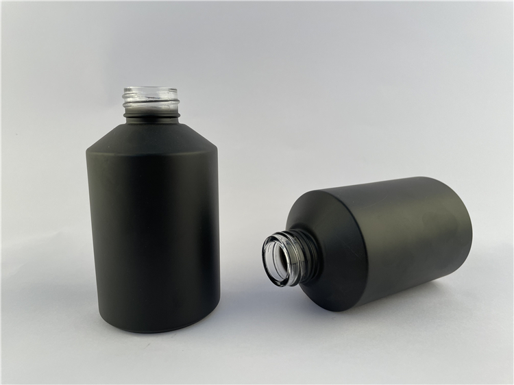 Custom Color 30g 50g 40ml 100ml 120ml Round Lotion Glass Pump Bottles Cosmetic Bottles