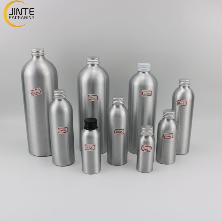 Custom Color Aluminum Bottle 1000ml Aluminum Bottle with Screw Top Lid for Beer