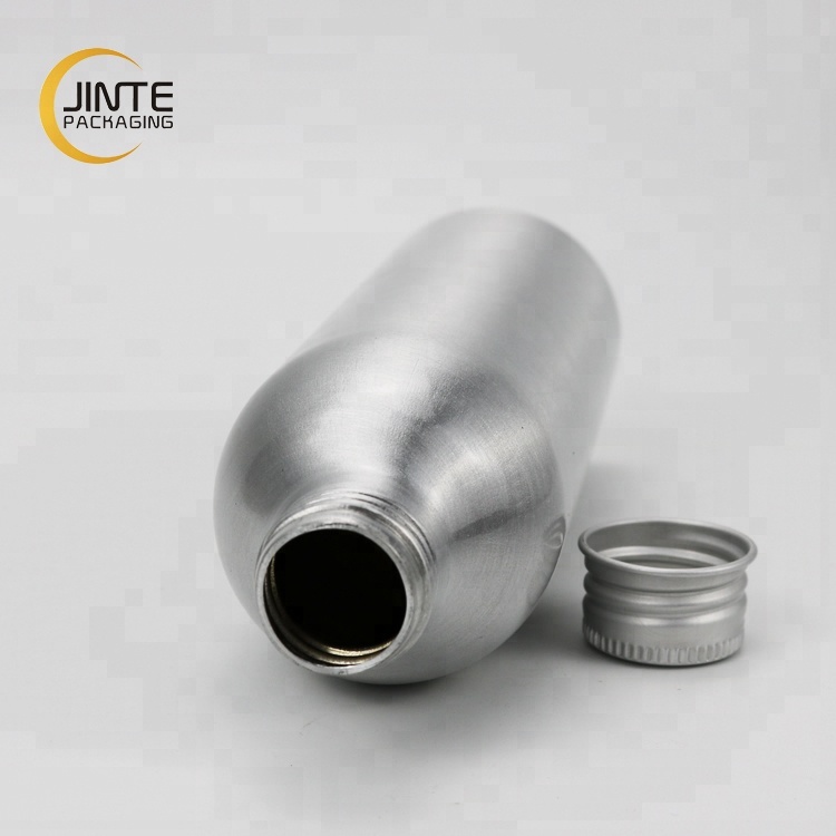 Custom Color Aluminum Bottle 1000ml Aluminum Bottle with Screw Top Lid for Beer