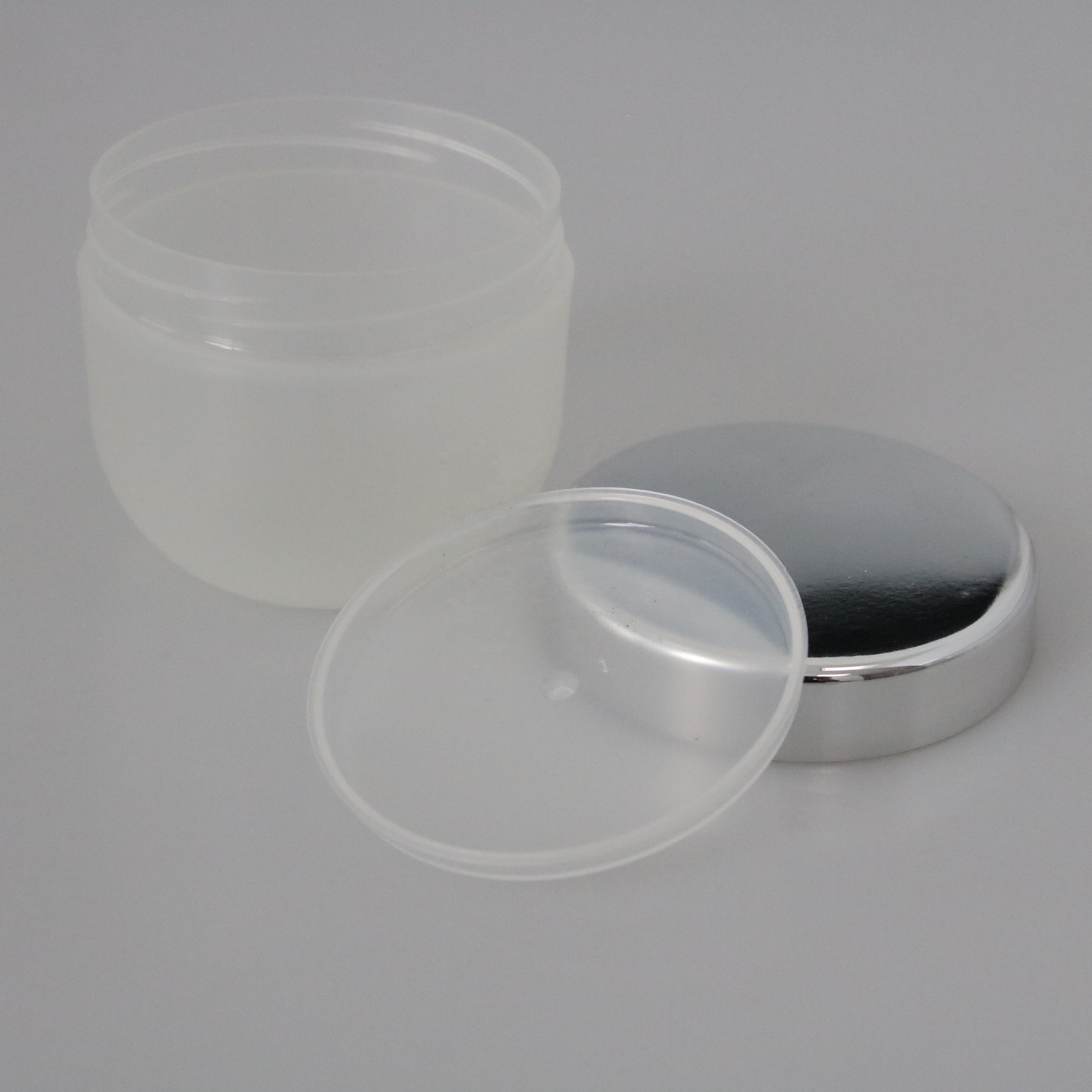 Custom Color Bowl Shape Frosted PP Plastic Cosmetic Cream Jar 100g for Skincare Packaging