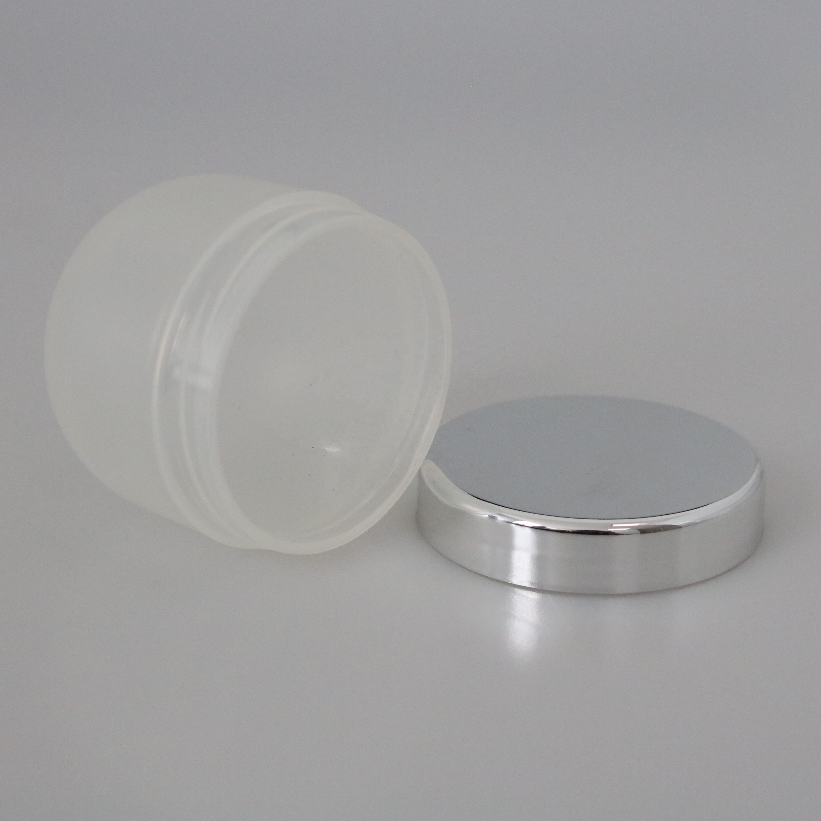 Custom Color Bowl Shape Frosted PP Plastic Cosmetic Cream Jar 100g for Skincare Packaging