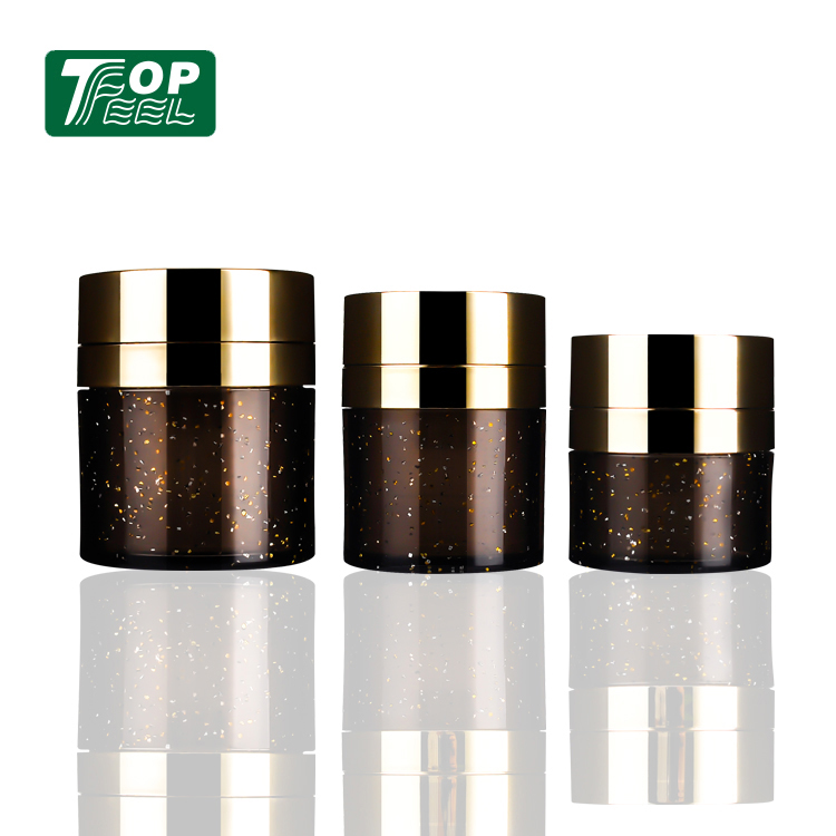 Custom Color Empty Plastic15g 30g 50g Personal Care Cosmetic Packaging Lotion Acrylic Airless Pump Cream Jar
