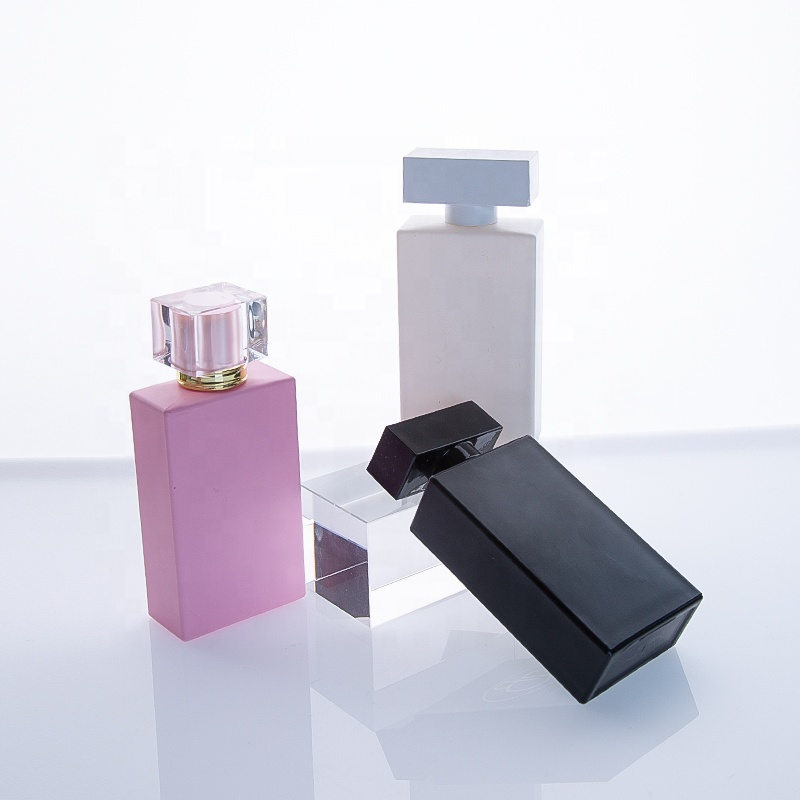 Custom Cosmetic Pink 50ml 100ml Spray Bottle Perfumes de Marca Empty Perfume Bottle