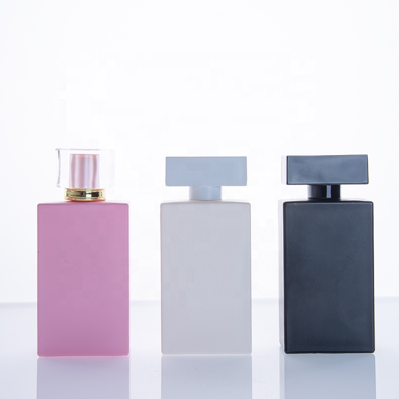 Custom Cosmetic Pink 50ml 100ml Spray Bottle Perfumes de Marca Empty Perfume Bottle