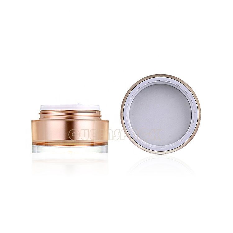 Custom Cosmetic Texture Design Skin Care jar 15ML 30ML 50ML Cosmetics Packaging Containers