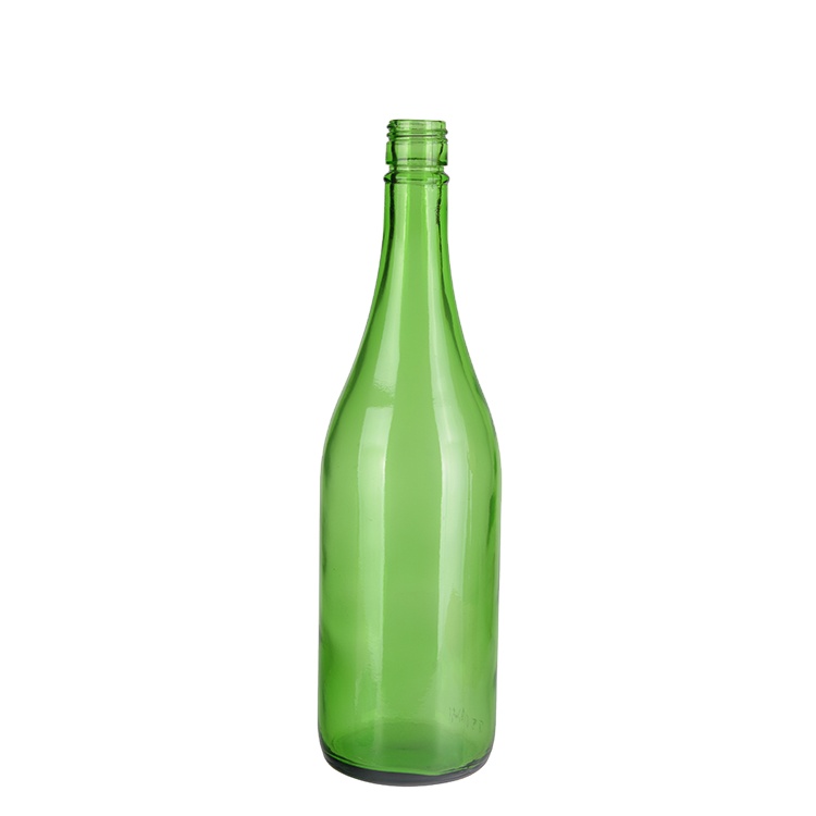 Custom Customized 330ml 550ml 640ml Clear Amber Green Blue beer glass bottle