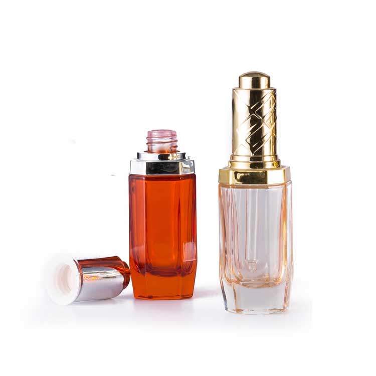 Custom Design 15ml 30ml Unique Glass Bottles with Dropper for Attar Oil Colorful Bottle