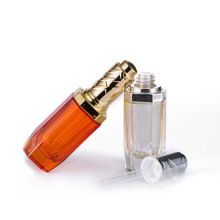 Custom Design 15ml 30ml Unique Glass Bottles with Dropper for Attar Oil Colorful Bottle