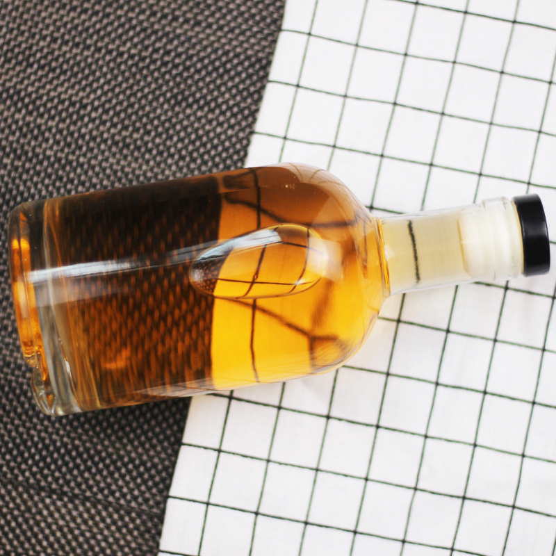 Custom Design 200Ml 375Ml 500Ml 700Ml 750Ml 1000Ml Wine Bottle Glass Vodka Spirit Bottle