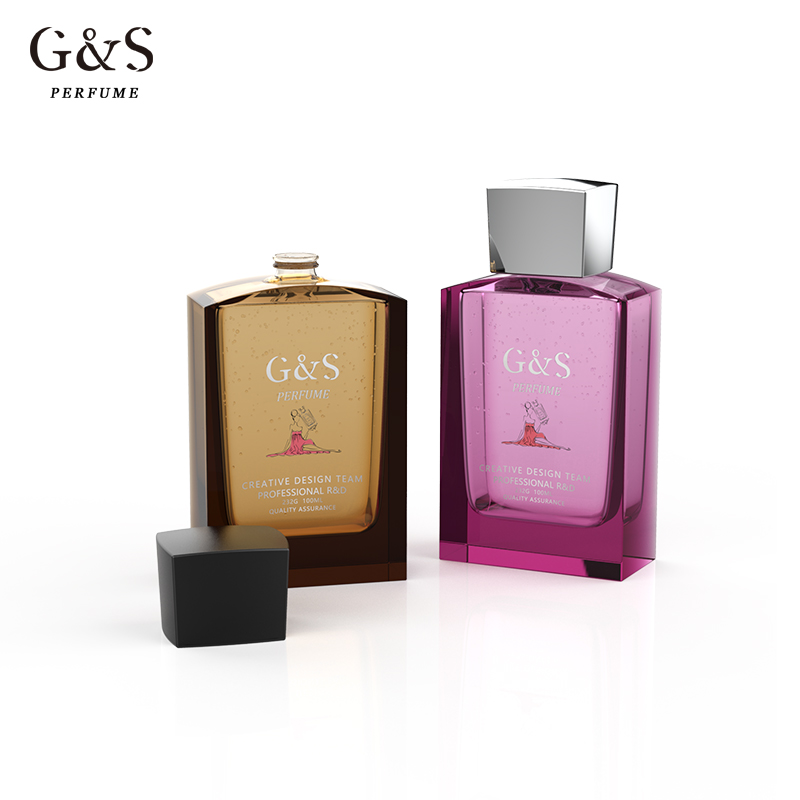 Custom Design Atomizer Parfum bottle 100ml Crimp Sprayer Perfume Glass Bottle