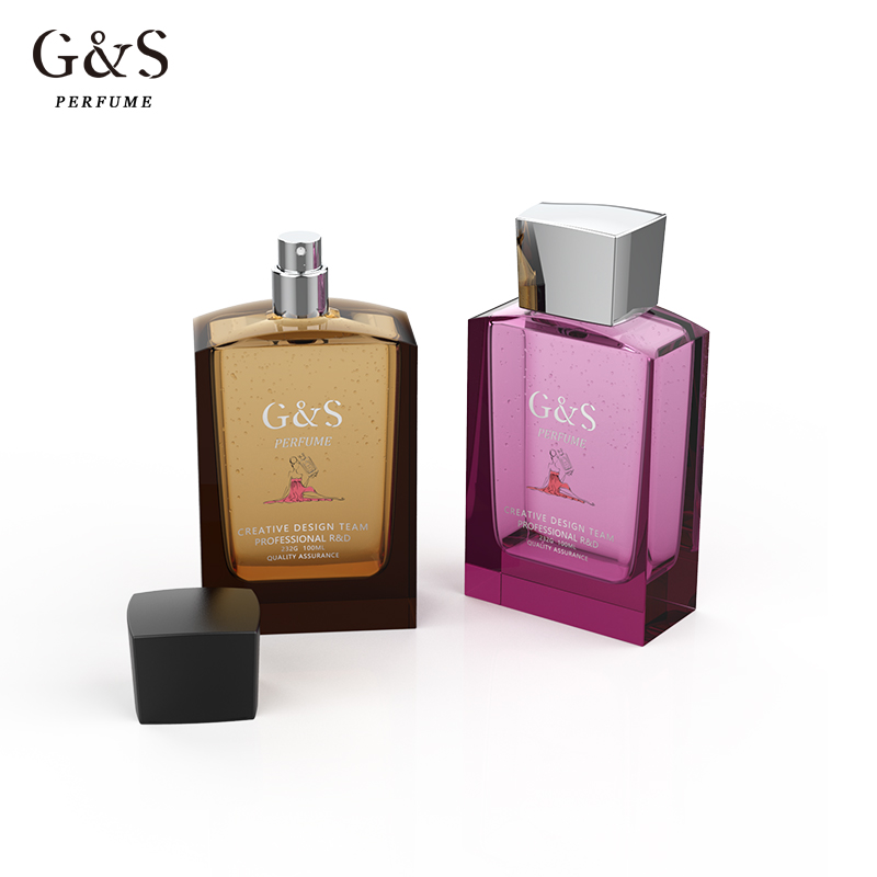 Custom Design Atomizer Parfum bottle 100ml Crimp Sprayer Perfume Glass Bottle