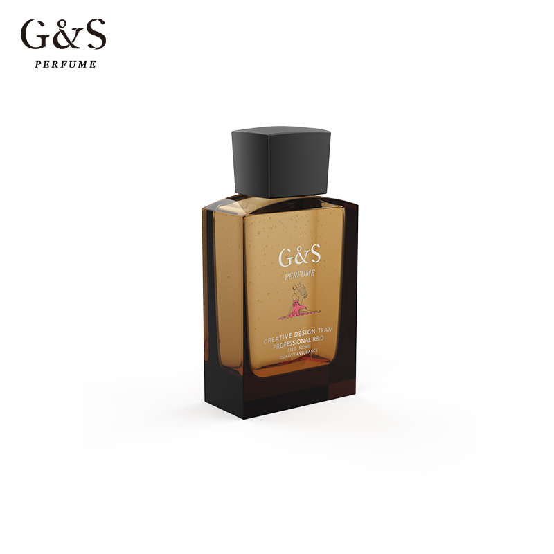 Custom Design Atomizer Parfum bottle 100ml Crimp Sprayer Perfume Glass Bottle