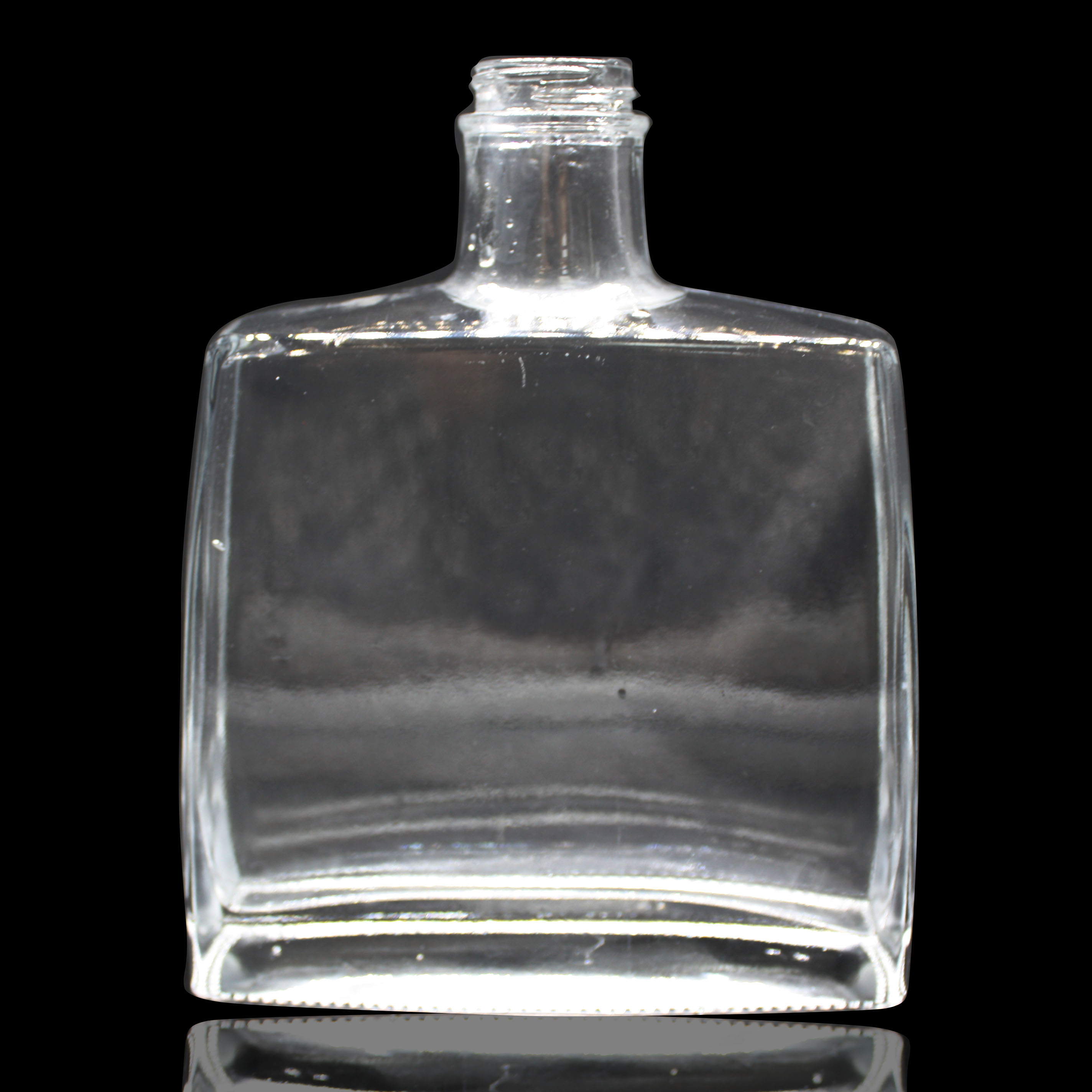 Custom Design Cork 750ml Luxury Crystal 700ml Rum Glass Bottles for Liquor
