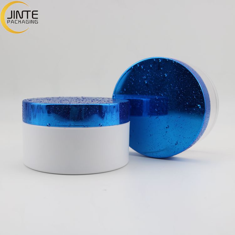 Custom Designed 0.5oz 1oz 2oz 3oz 5oz 6oz 8oz Cosmetic Plastic PETG Containers Jars With Plastic Screw Cap For Gift Giving