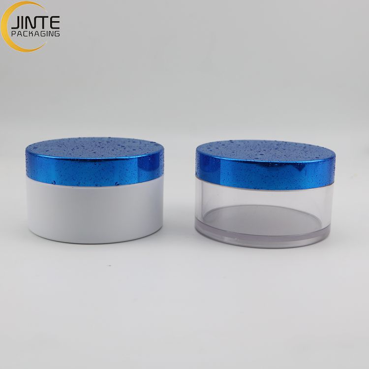 Custom Designed 0.5oz 1oz 2oz 3oz 5oz 6oz 8oz Cosmetic Plastic PETG Containers Jars With Plastic Screw Cap For Gift Giving