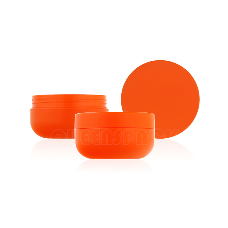 Custom Different Size Color Cosmetic Containers 120ML 200ML 240ML 300ML 500ML PP Cream Jar