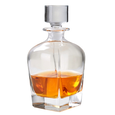 Custom Empty 250ml 450ml 750ml 1L Whisky XO Food Storage Decanter Alcohol liquor Wine Glass Bottle