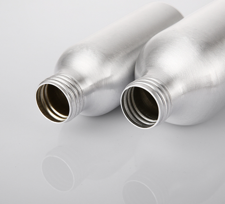 Custom Empty 30ml 50ml 100ml 200ml 250ml 300ml Shampoo Aluminum Bottle with Aluminum Cap/Plastic Sprayer