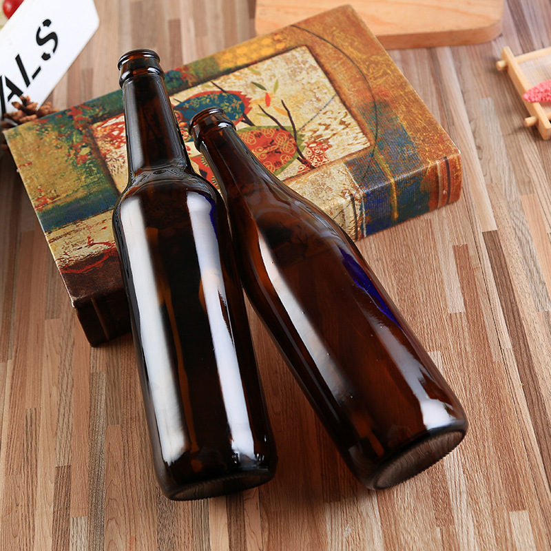 Custom Empty 330ml Amber Black 500ml Beer Glass Bottle 12oz for Sale