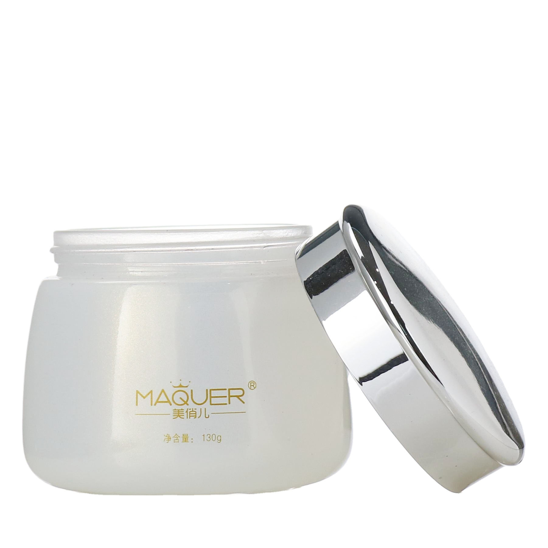 Custom Empty Cream Packaging 20ml 50ml Lip Balm Jars Frosted Round Cosmetic Bottle Glass Jar Set With Pink Metal Lid