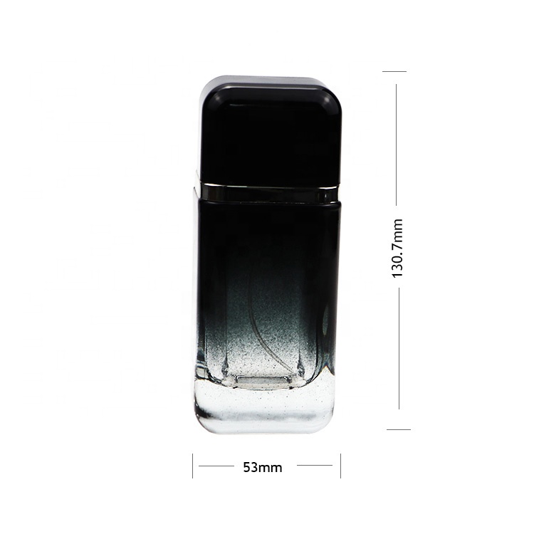 Custom Empty Luxury Cologne Perfume Bottle 100ml Glass 100ml For Men