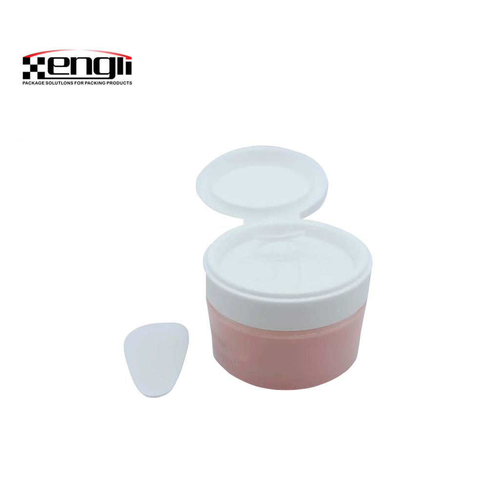 Custom Empty Skin Care Packaging 100g Pink Face Body Lip Balm Scrub Jars Containers 100ml Scrub Eye Cream Jar