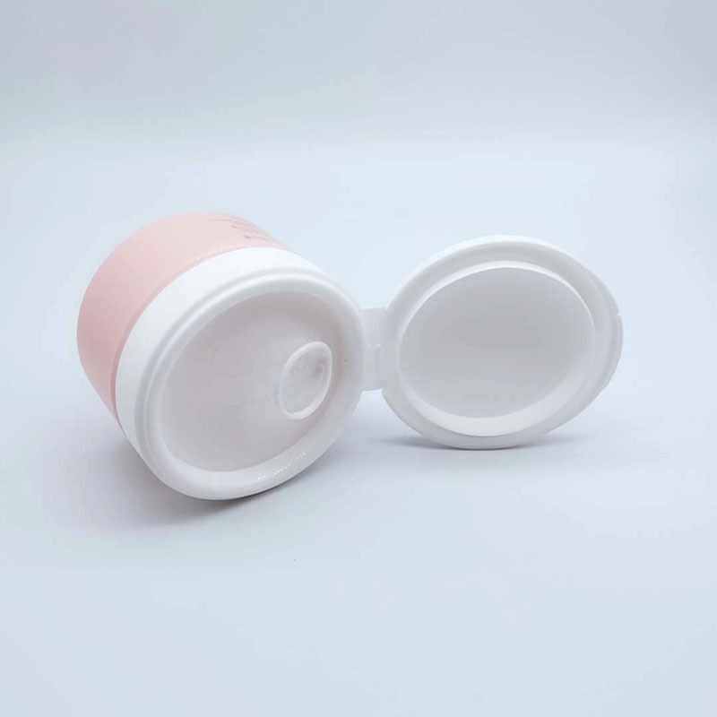 Custom Empty Skin Care Packaging 100g Pink Face Body Lip Balm Scrub Jars Containers 100ml Scrub Eye Cream Jar