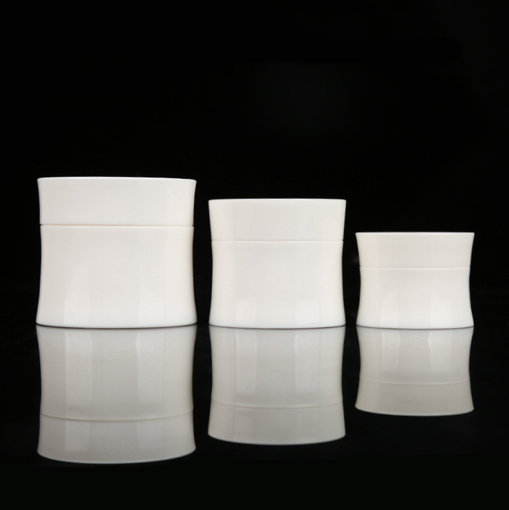 Custom Empty bottle jar 15g 30g 50g Plastic Cream Lush Makeup Jar Cosmetic Container