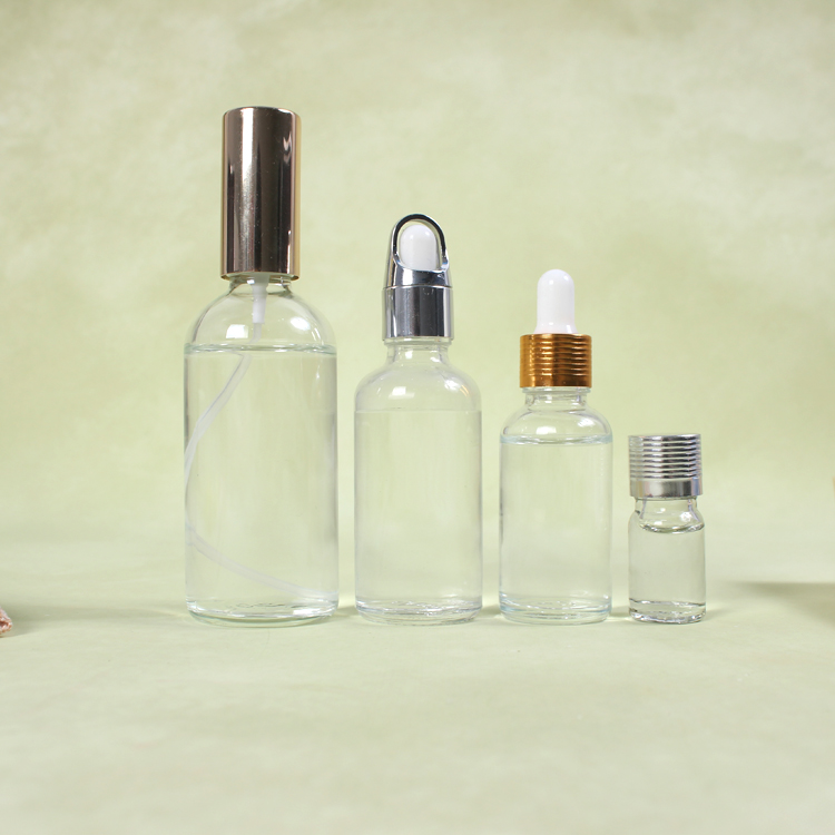 Custom Environment Friendly 15 Ml Transparent Essential Oil Bottles