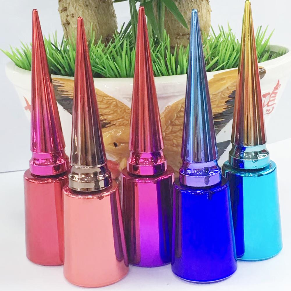Custom Exquisite 10ml 12ml 15ml Unique Nail Polish Bottle Cap And Brush Cosmetic nail polish container