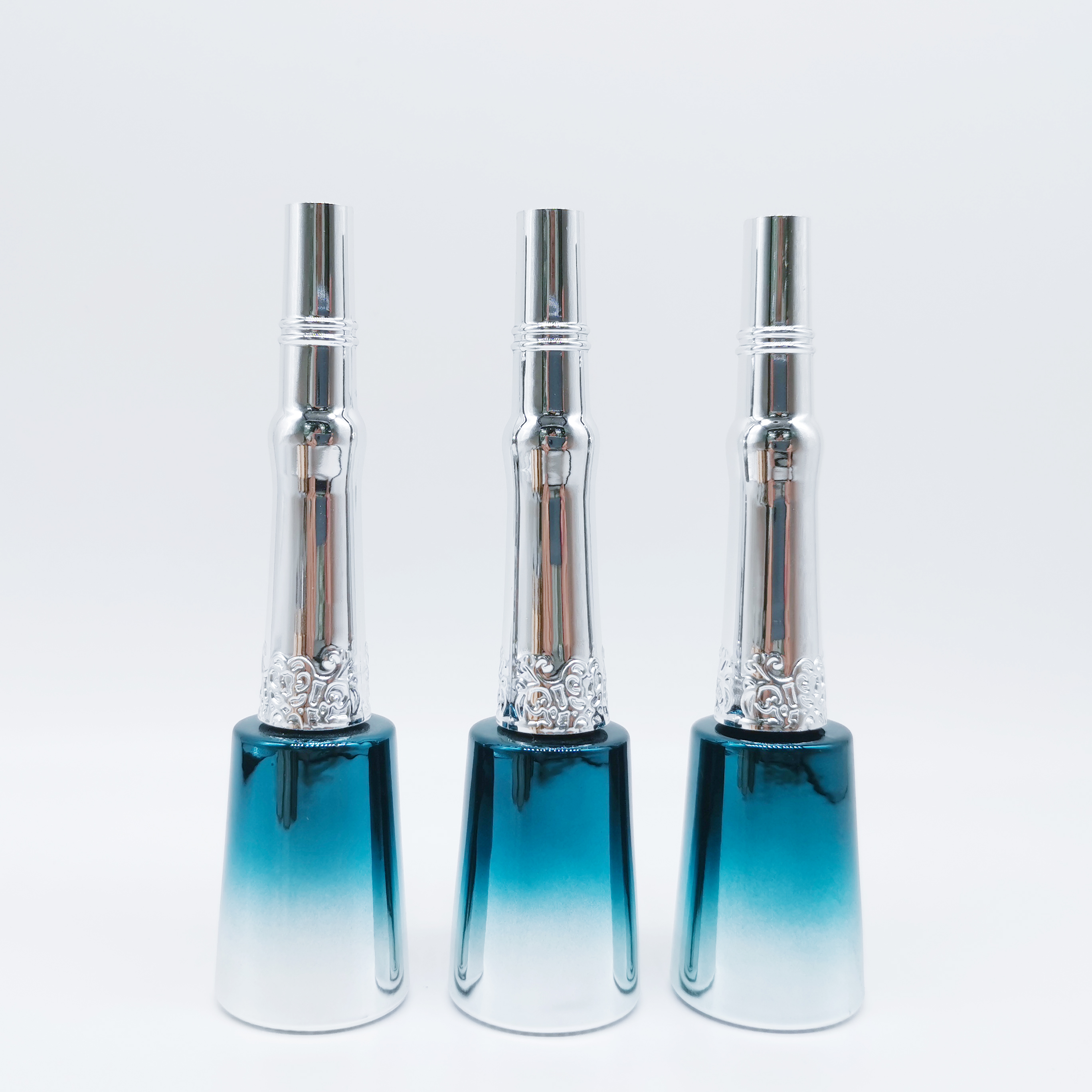 Custom Exquisite 10ml 12ml 15ml Unique Nail Polish Bottle Cap And Brush Cosmetic nail polish container