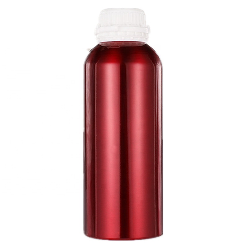 Custom Food Grade Cosmetic Packaging Bottle Lid Cap Liquid Oil Aluminum with Screw Aluminium 1000ml Glass Essential Oil Storage