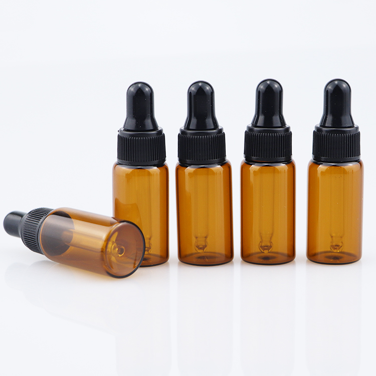 Custom Glass Test Tube Vial For Medicine 1ml 2ml 3ml 5ml 6ml Pharmaceutical Glass Vial With Screw dropper
