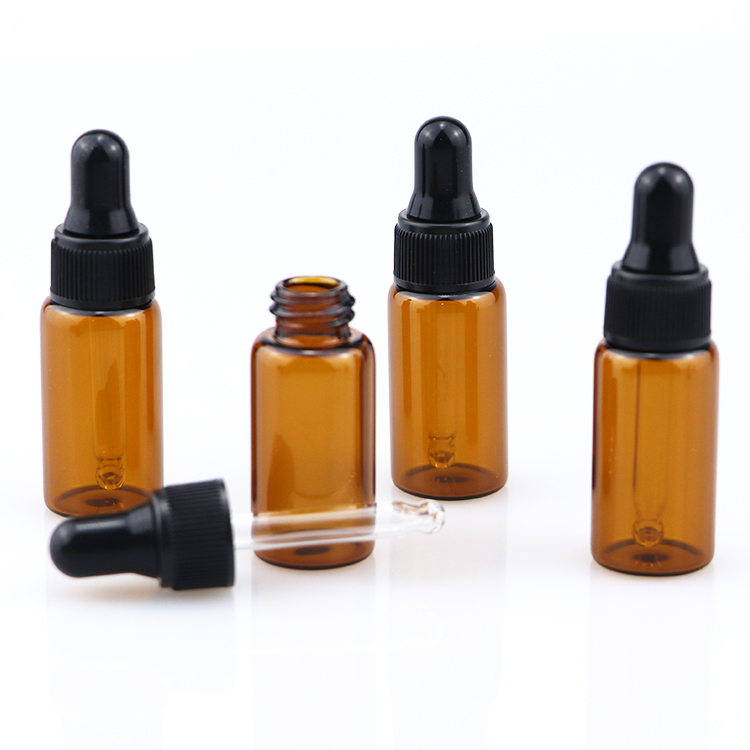 Custom Glass Test Tube Vial For Medicine 1ml 2ml 3ml 5ml 6ml Pharmaceutical Glass Vial With Screw dropper