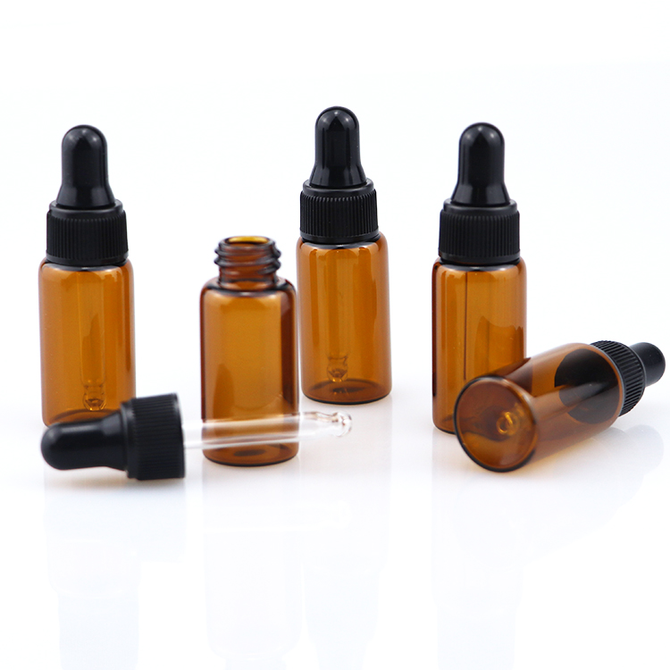 Custom Glass Test Tube Vial For Medicine 1ml 2ml 3ml 5ml 6ml Pharmaceutical Glass Vial With Screw dropper
