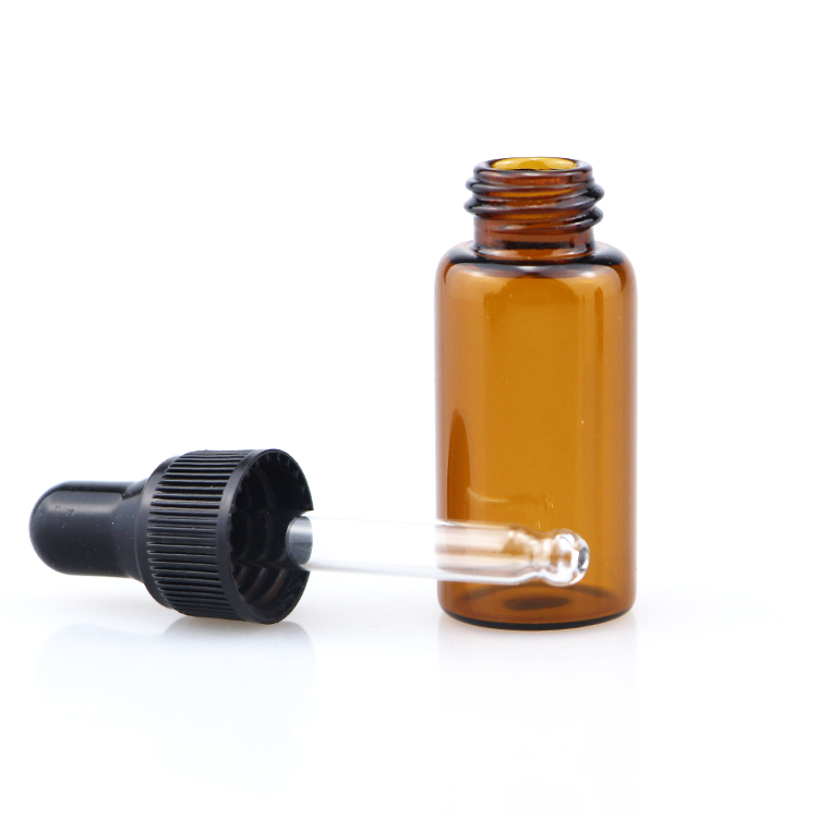 Custom Glass Test Tube Vial For Medicine 1ml 2ml 3ml 5ml 6ml Pharmaceutical Glass Vial With Screw dropper
