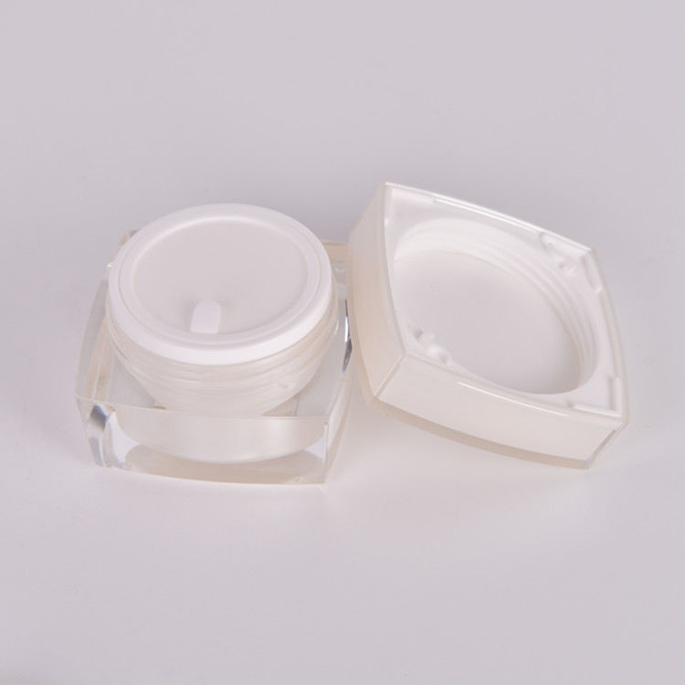Custom High Quality Empty 1ml 5ml 7ml 10ml 15ml 20ml 30ml 50ml 60ml 100ml Cosmetic Acrylic Plastic Jars
