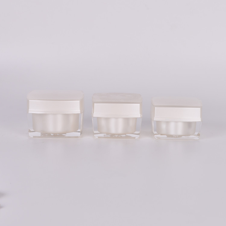 Custom High Quality Empty 1ml 5ml 7ml 10ml 15ml 20ml 30ml 50ml 60ml 100ml Cosmetic Acrylic Plastic Jars