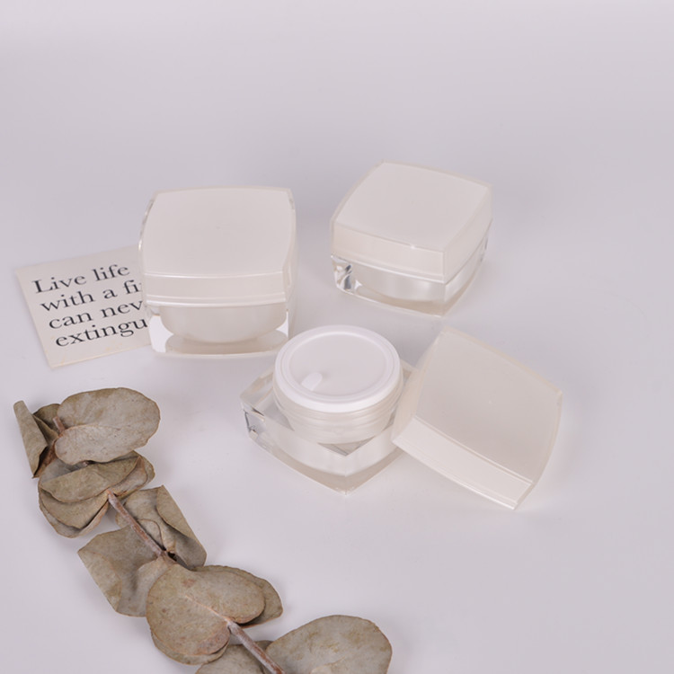 Custom High Quality Empty 1ml 5ml 7ml 10ml 15ml 20ml 30ml 50ml 60ml 100ml Cosmetic Acrylic Plastic Jars