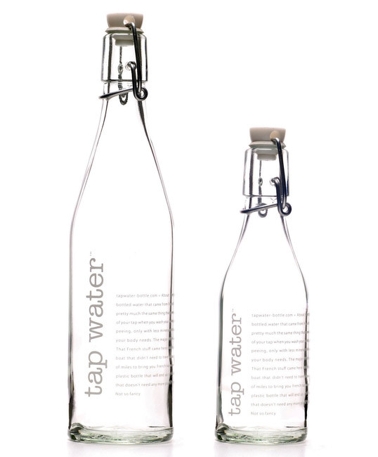 Custom High-quality Transparent Brief Empty Glass Bottles and Packing for Water Liquor